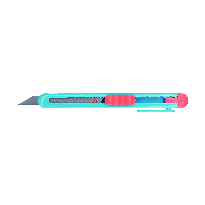 K73 Smart Snap Knife with30° Blade - Blue + Pink