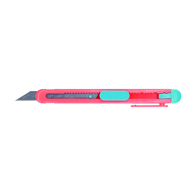 K73 Smart Snap Knife with30° Blade - Pink + Blue