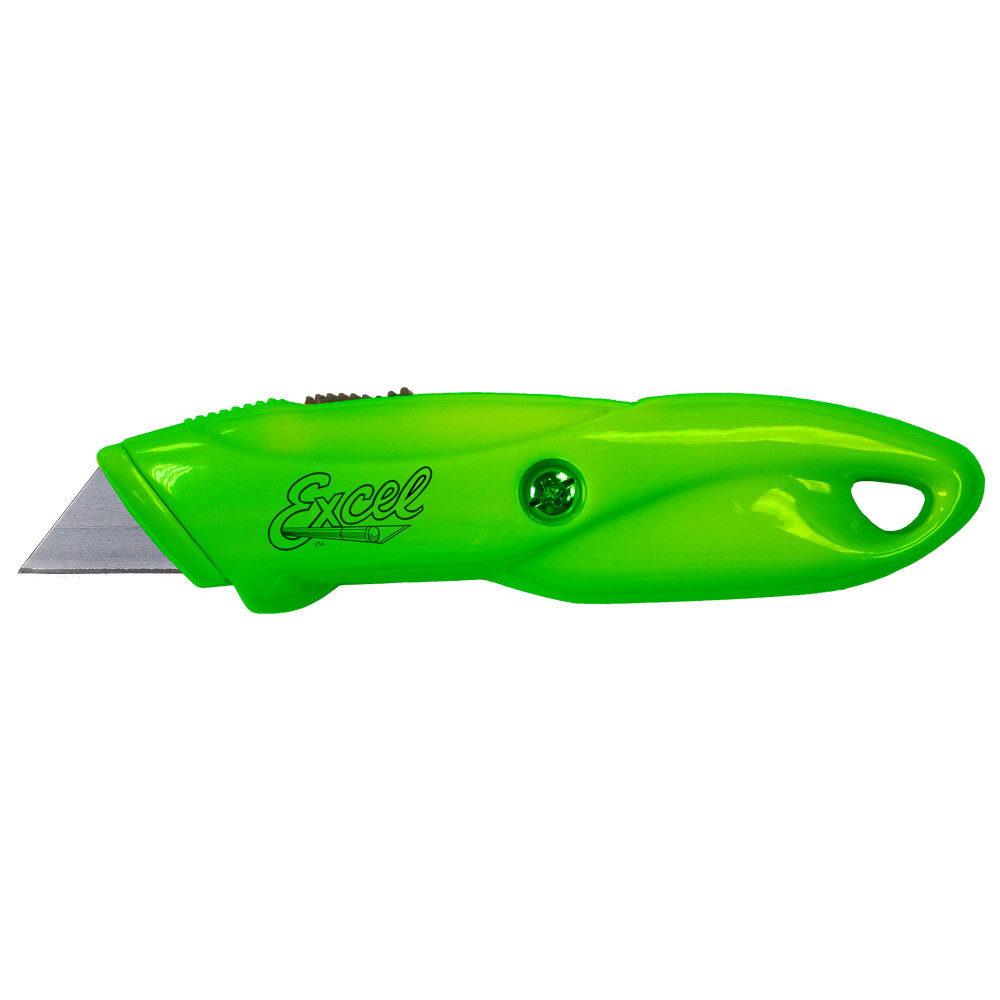 Retractable Light Duty Plastic Utility Knife Assorted Colors