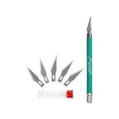 K18 Grip-On Knife with5 #20011Blades and Safety Cap - Green