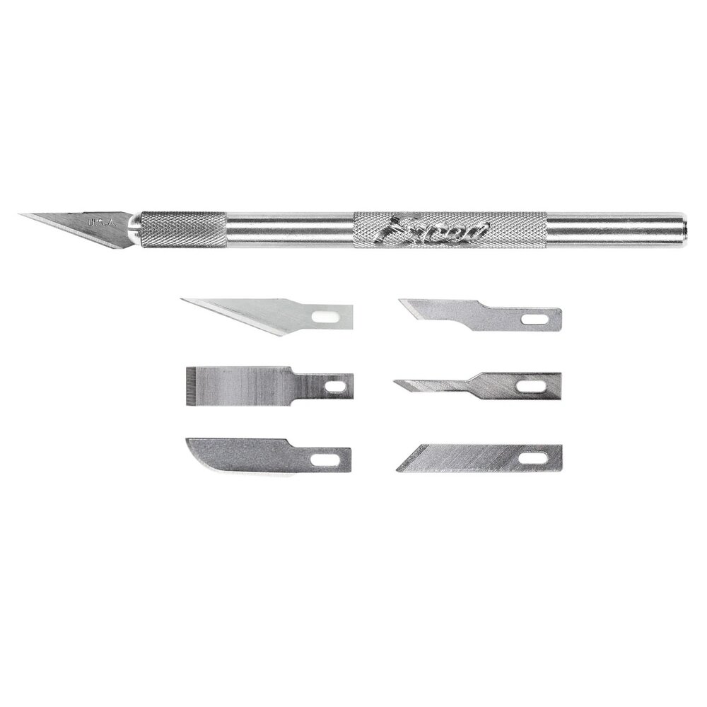K1 Knife Handle only with 6 Assorted Blades
