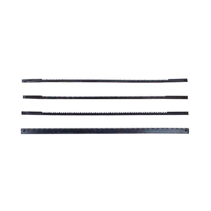 Jeweler's Saw Blade - 4 Pack Assorted - 7″ Long