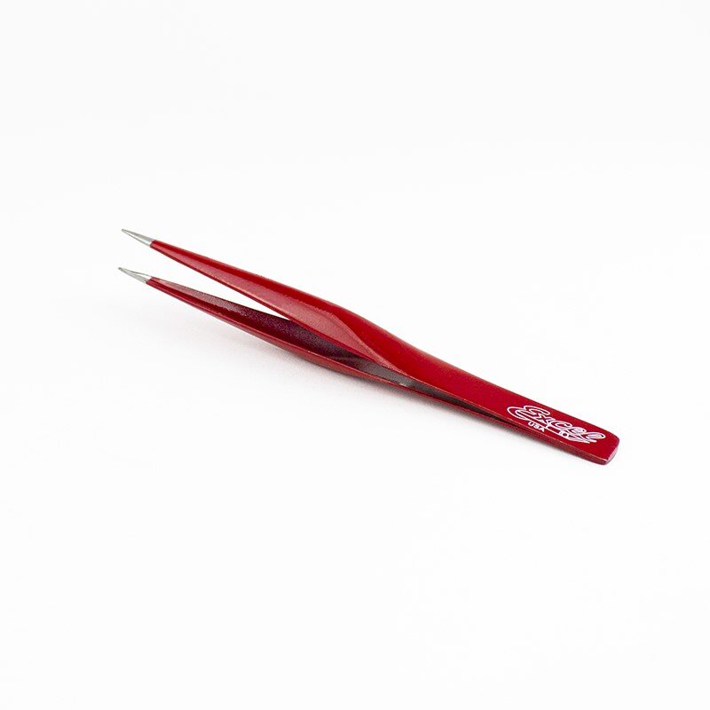 Hollow Point Tweezers (Red)
