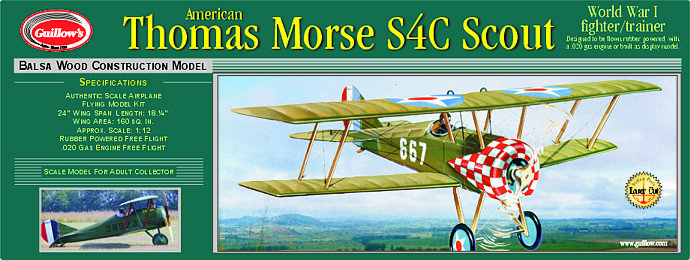 Thomas Morse Scout - Laser Cut