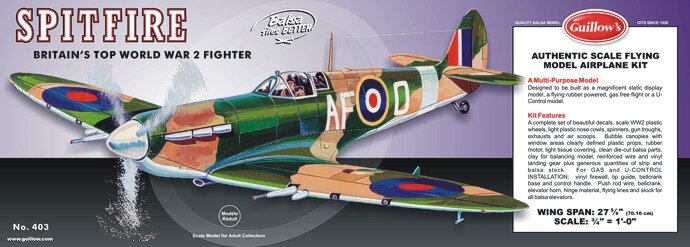 Spitfire - Laser Cut
