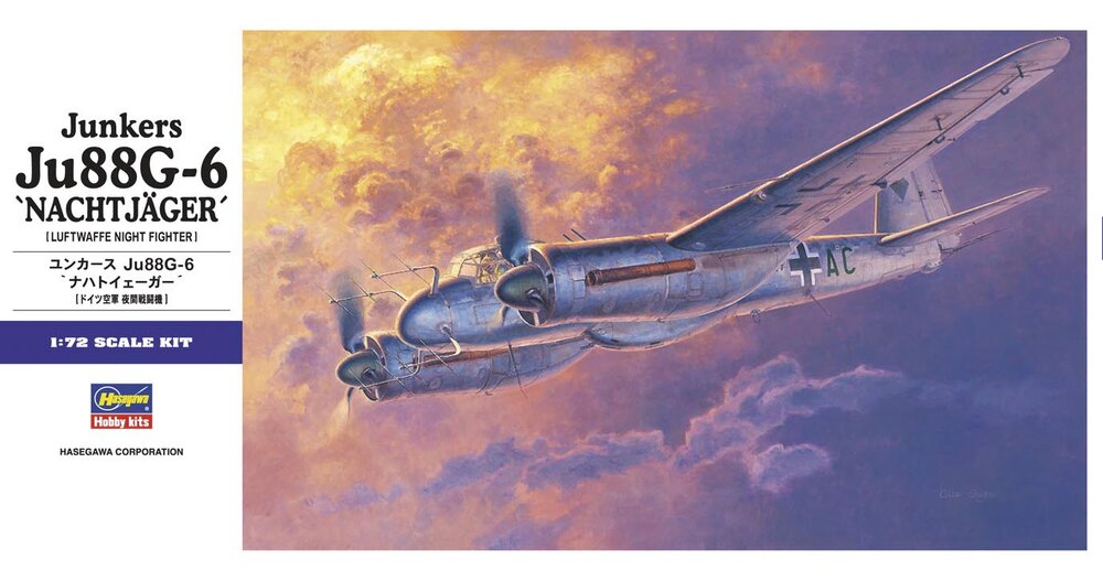 1/72 Junkers Ju88G-6, Nachtjäger