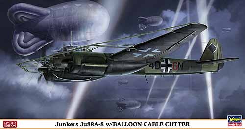 Junkers ju88A-8 w/Balloon cable cutter