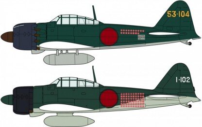 Mitsubishi A6M2b/A6M5 Zero fighter