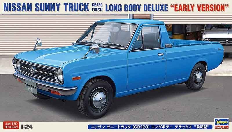 1/24 Nissan Sunny Truck, Langversion.