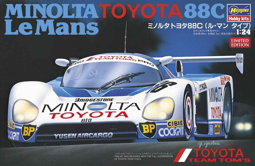 1/24 Minolta Toyota 88C, Le Mans