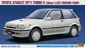 1/24 Toyota Starlet EP 71 Turbo S (3-Türer).