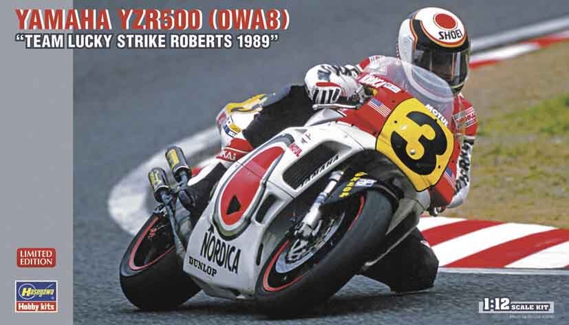 1/12 Yamaha YZR500 0WA8, 1989 Lucky Strike