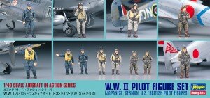 1/48 WWII Piloten-Figuren