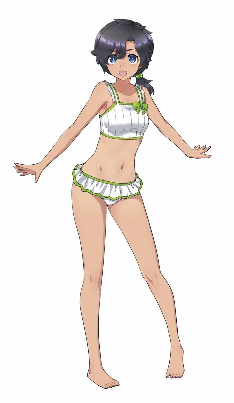 1/12 Egg Girls Coll. Nr. 42 Luana Kahale, Bikini. Resin