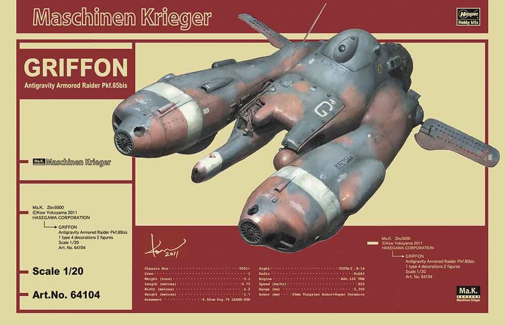 1/20 Antigravity Amored Raider Pkf.85 bis Griffon-