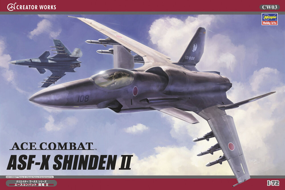 1/72 ACE Combat ASF-X Shinden II