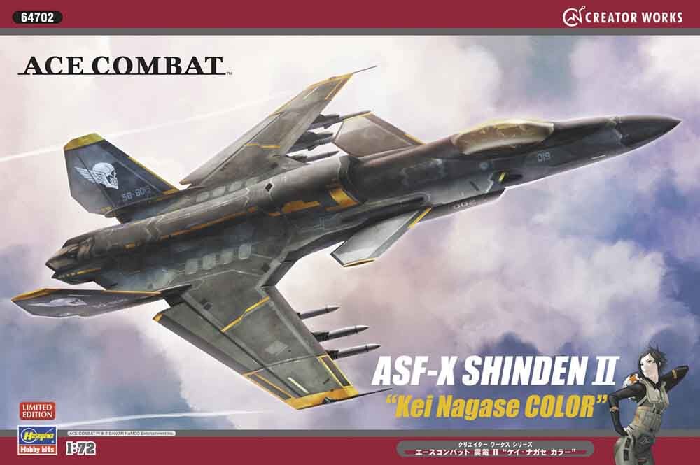 1/72 Ace Combat ASF-X ShindenII Kei Nagase Color