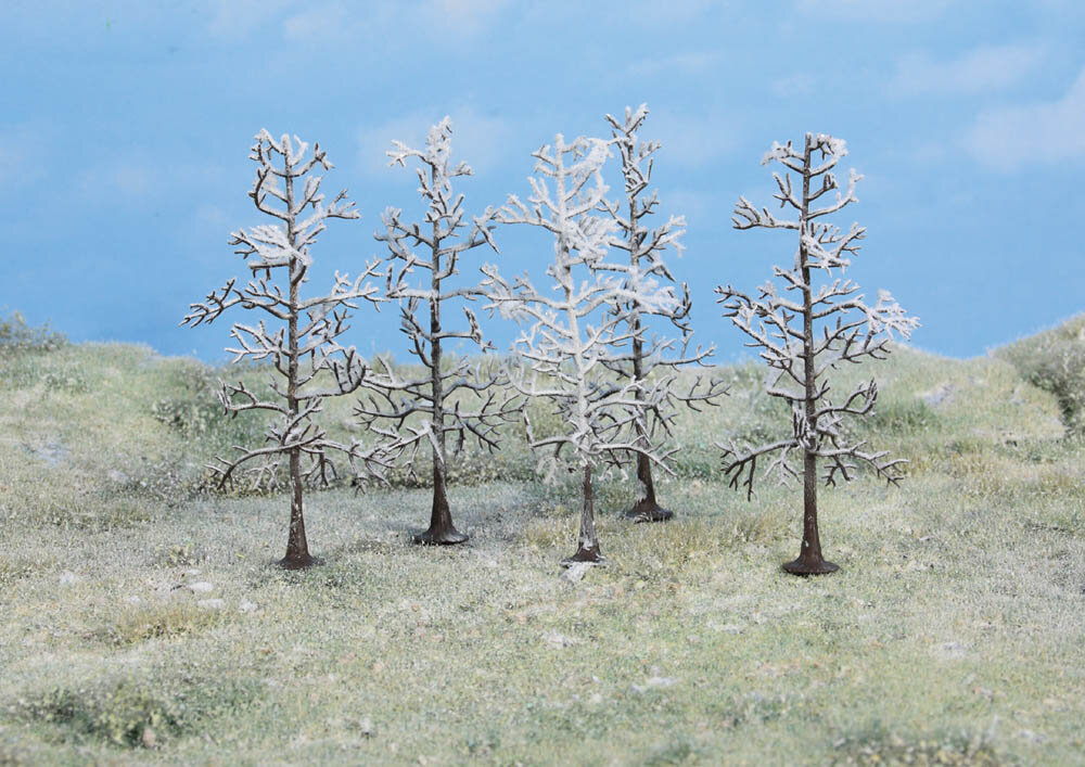 5 Winterbäume 10 cm