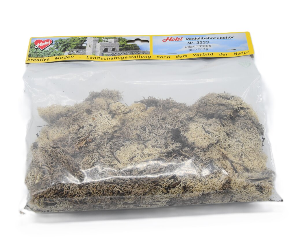 ISLANDMOOS GRAU 250G