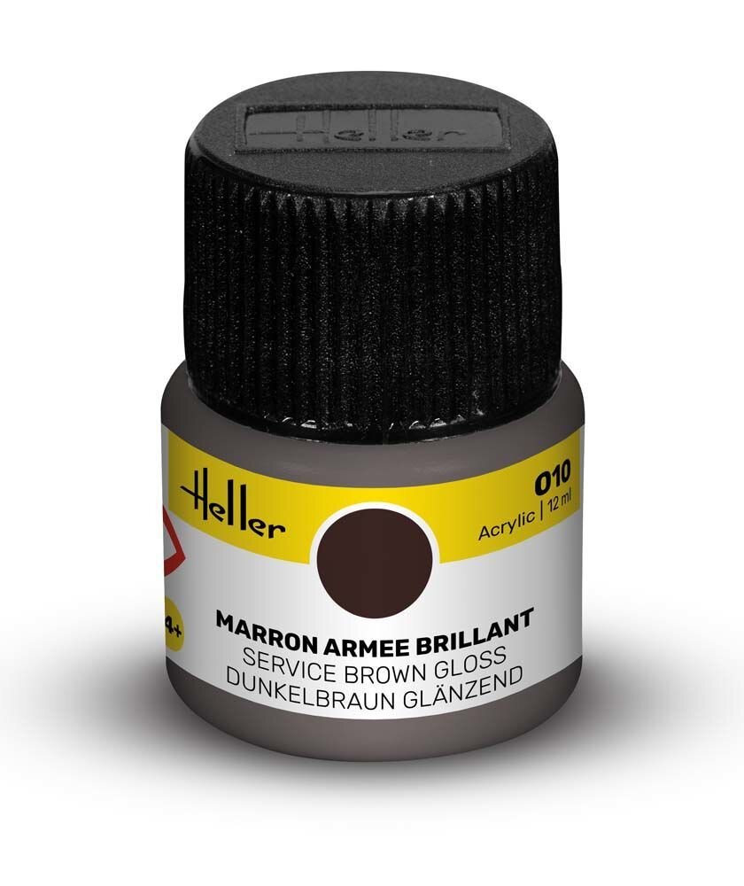 DONKERBRUIN GLANZEND 12ML