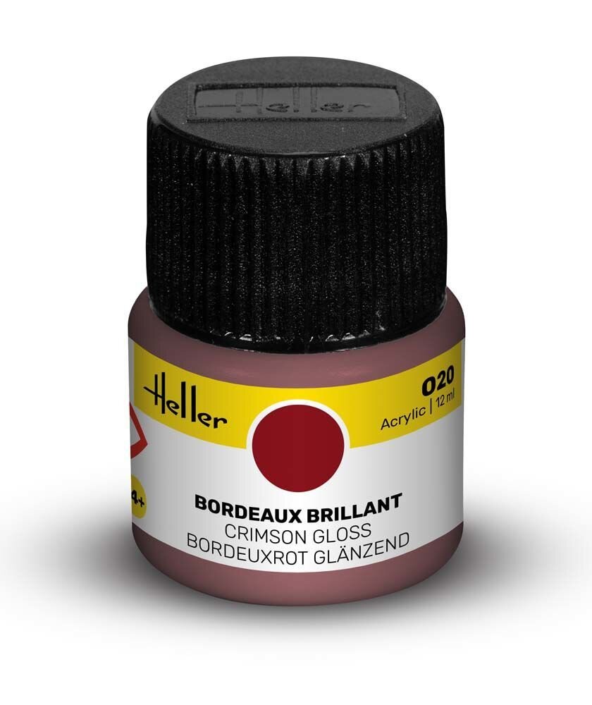 BORD.ROOD GLANZEND 12ML