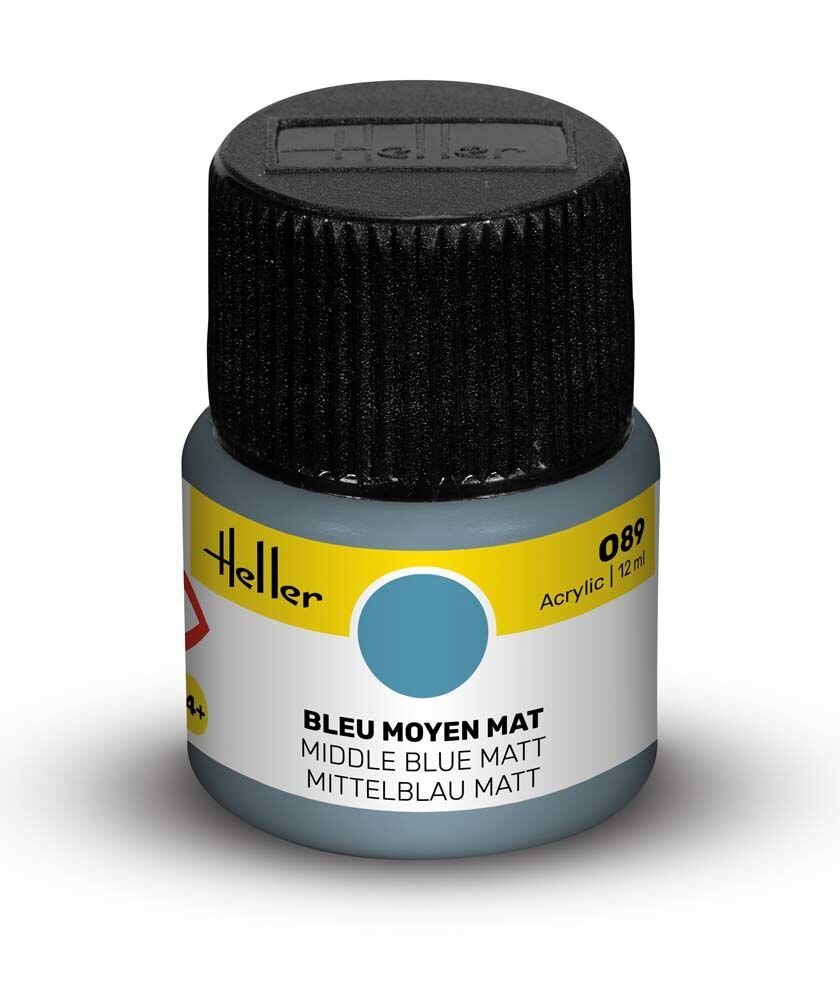MIDDEL BLAUW MAT 12ML