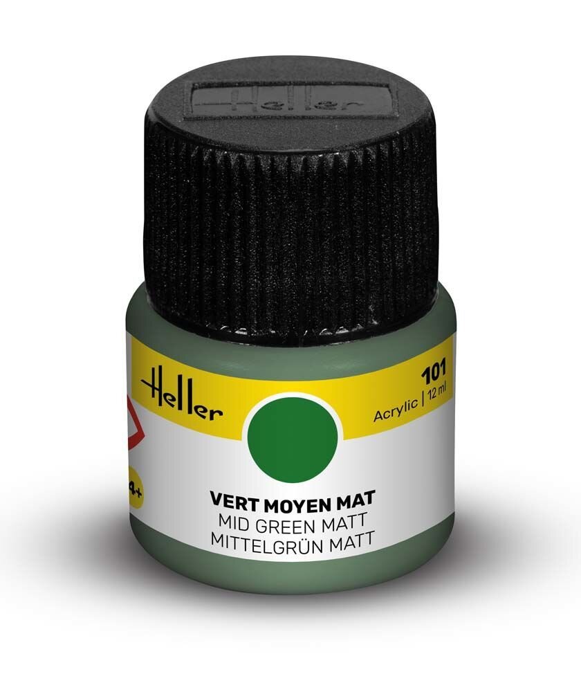 MIDDEL GROEN MAT 12ML