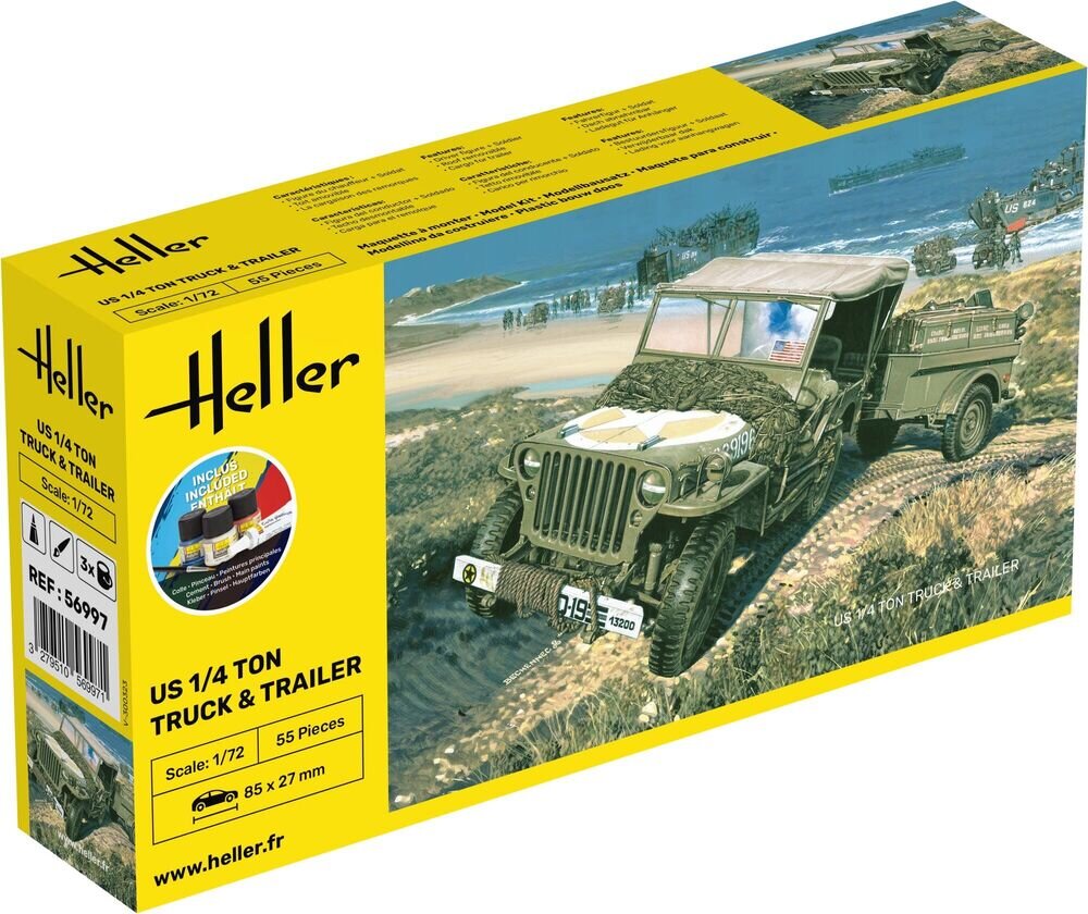 US 1/4 TON TRUCK TRAILER