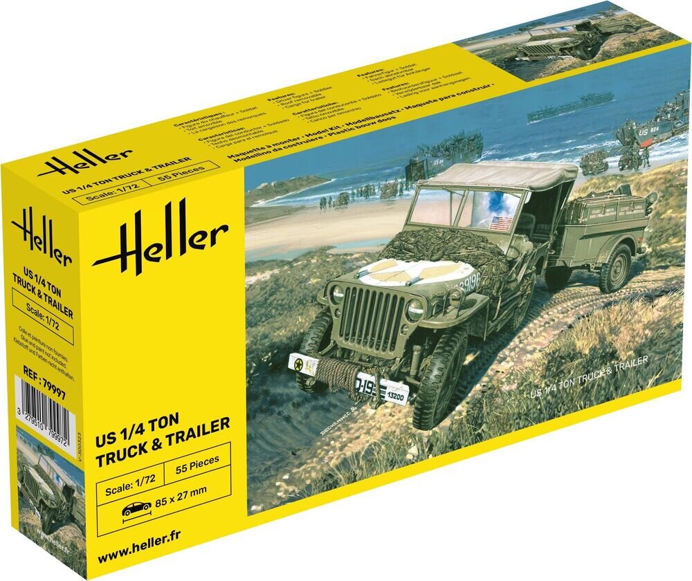 WILLYS MB JEEP&TRAIL.1:72