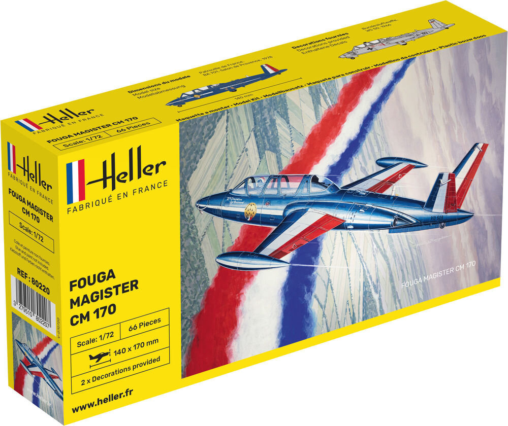 FOUGA MAGISTER CM170 1:72 (1)