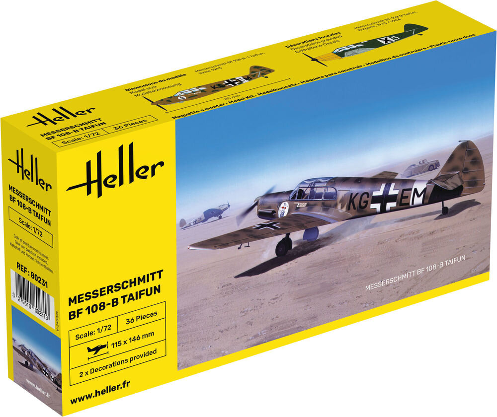 MESS. BF108B TAIFUN 1:72
