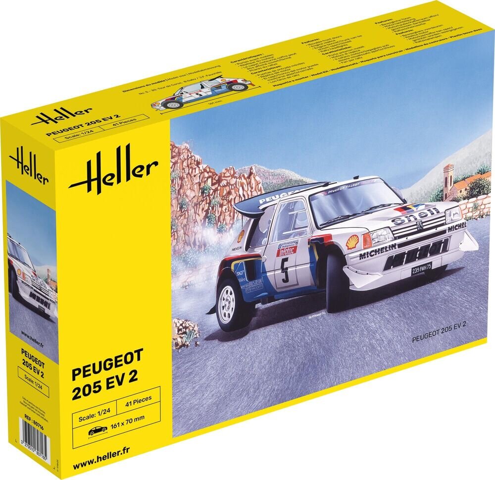 PEUGEOT 205 EV 2 1:24