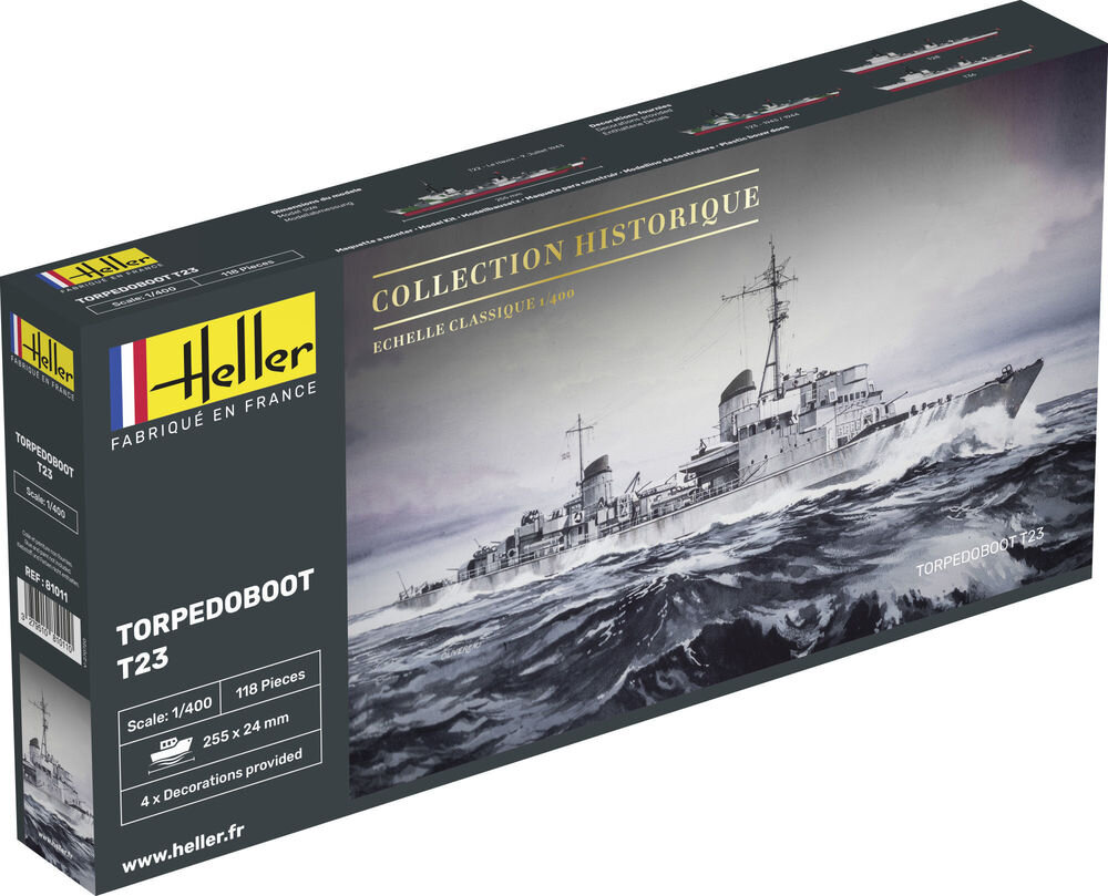 TORPEDOBOOT T-23 1:400