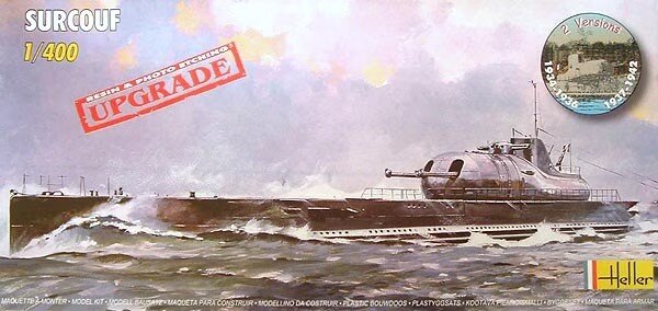 SOUS-MARIN SURCOUF 1:400
