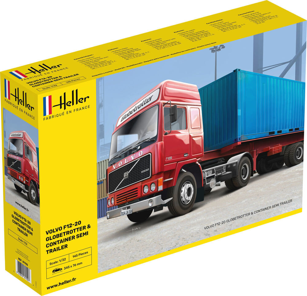 VOLVO F12-20 GLOBE TROTTER & CONTAINER SEMI TRAILER