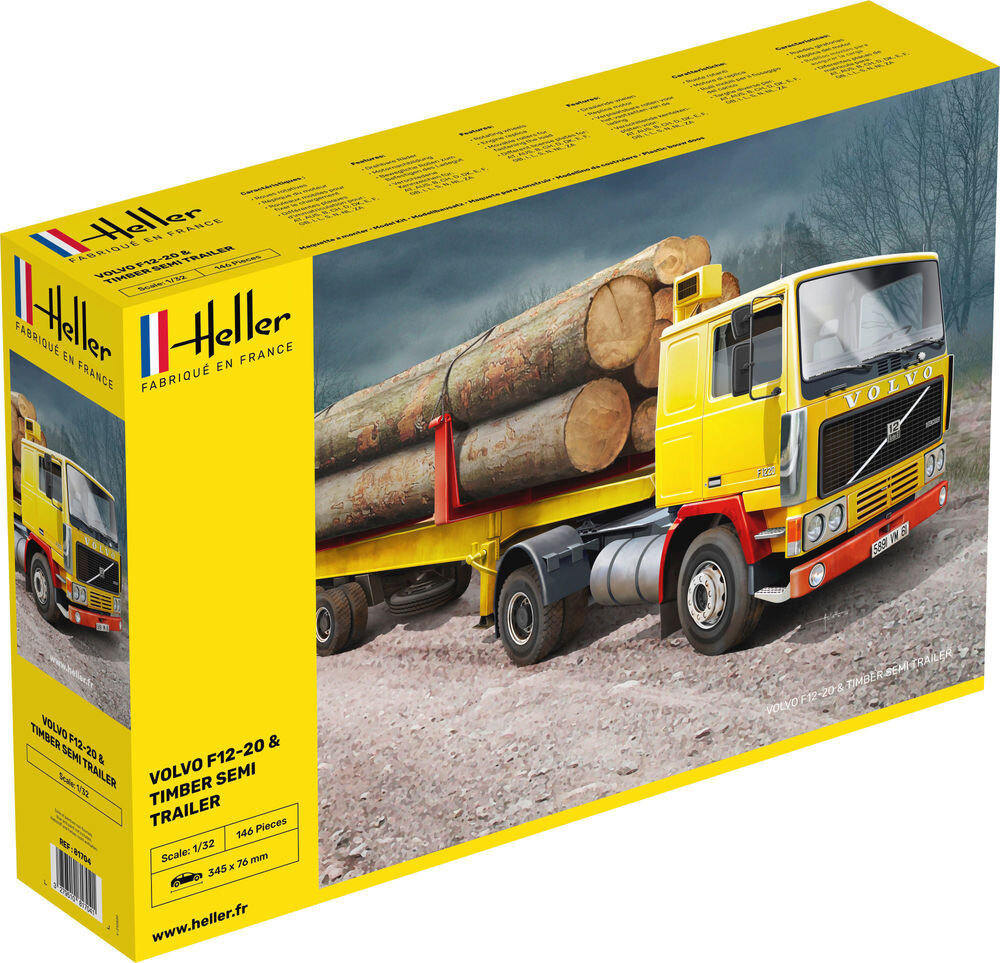 VOLVO F12-20 & TIMBER SEMI TRAILER