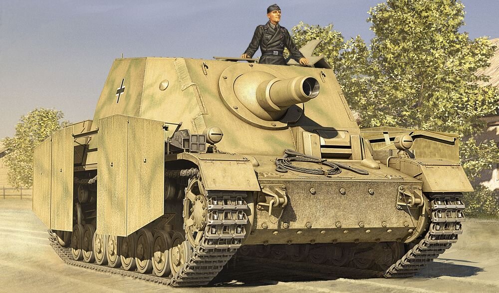 German SturmPanzer IV early Sd. Kfz.166 ″Brummbar″