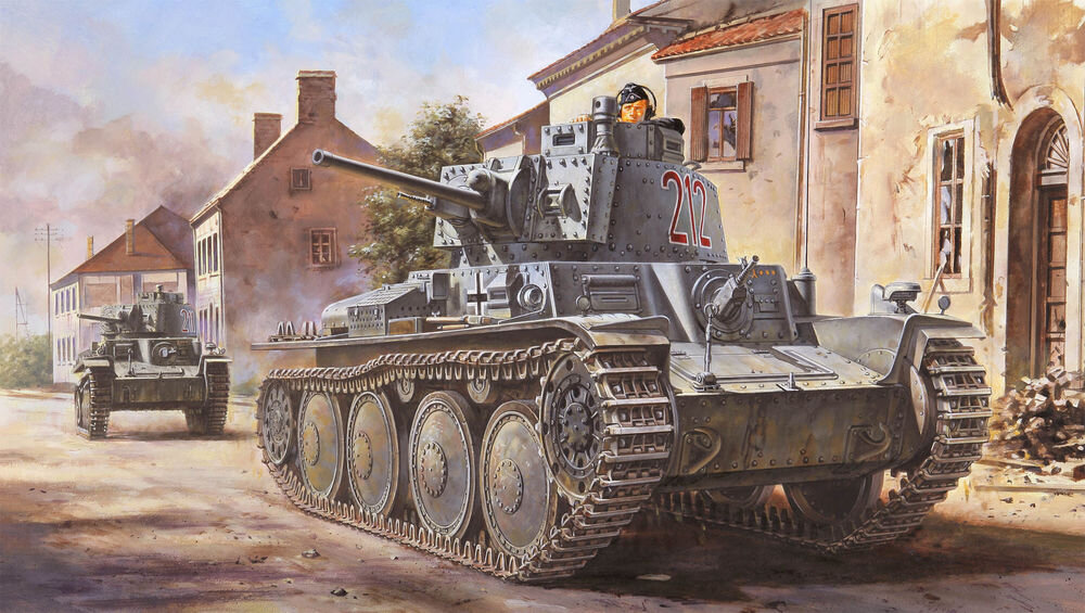 German Pz.Kpfw. / Pz.BfWg 38(t) Ausf. B