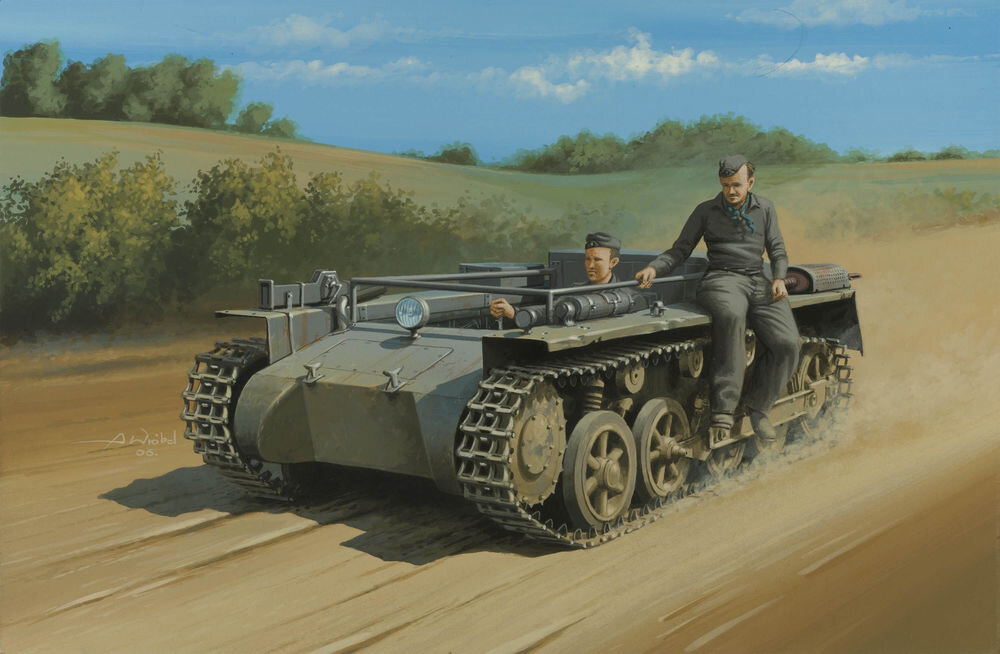 German Pz.Kpfw.1 Ausf. A ohne Aufbau