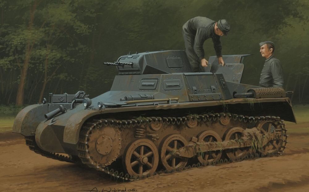 German Panzer 1Ausf A Sd.Kfz.101(Early/Late Version)