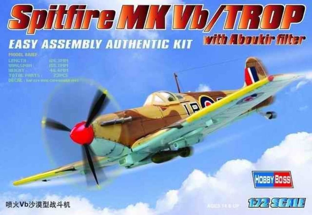 SPITFIRE MK VB TROP 1:72 (1)