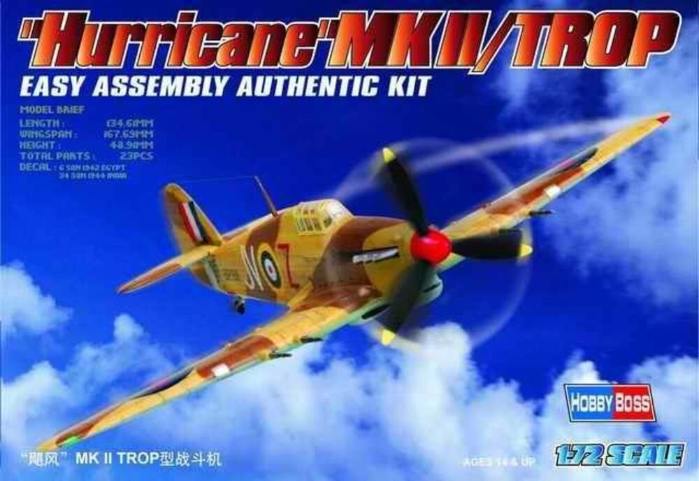 HURRICANE MK II TROP 1:72