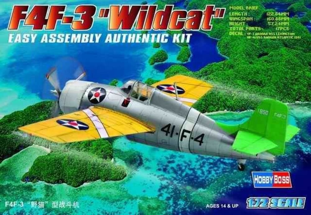 F4F-3 WILDCAT 1:72