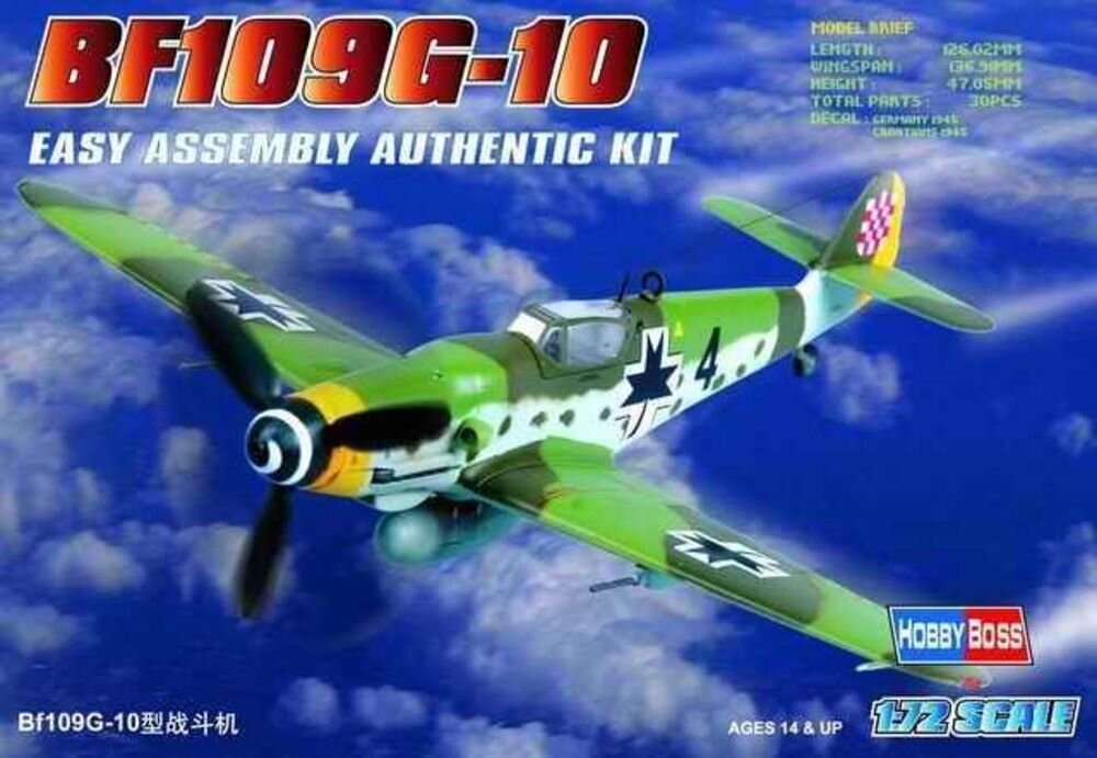 BF109 G-10 1:72