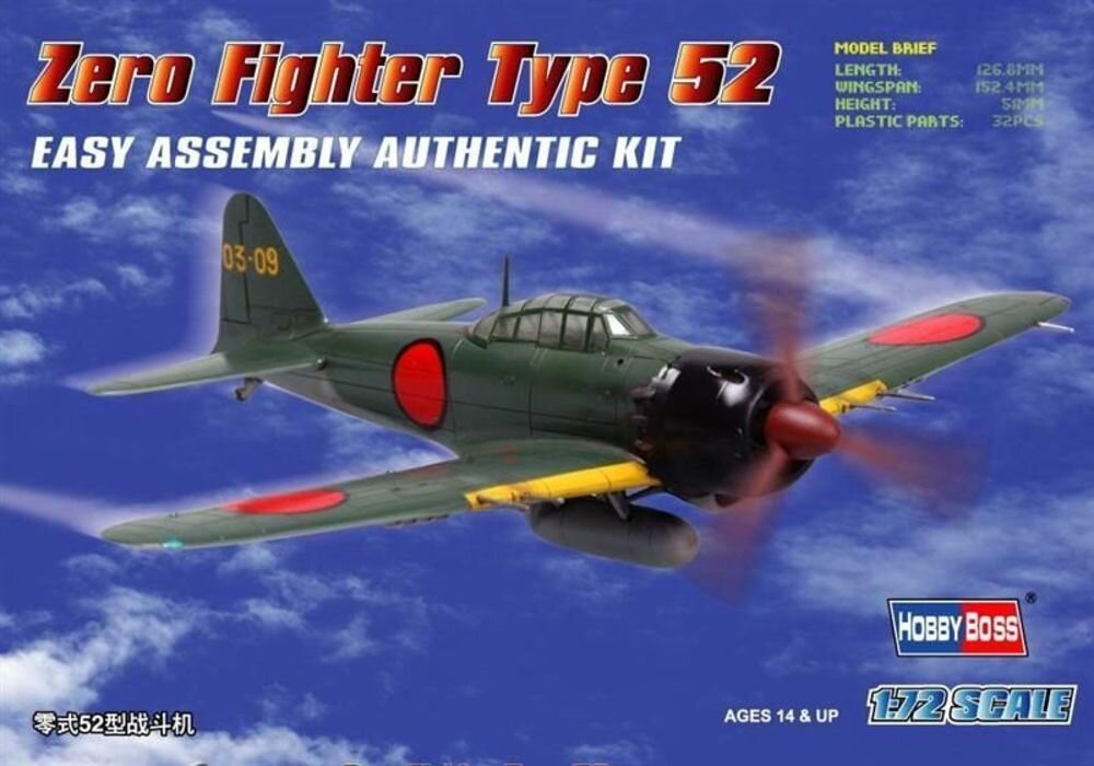 ZERO FIGHTER TYPE 52 1:72