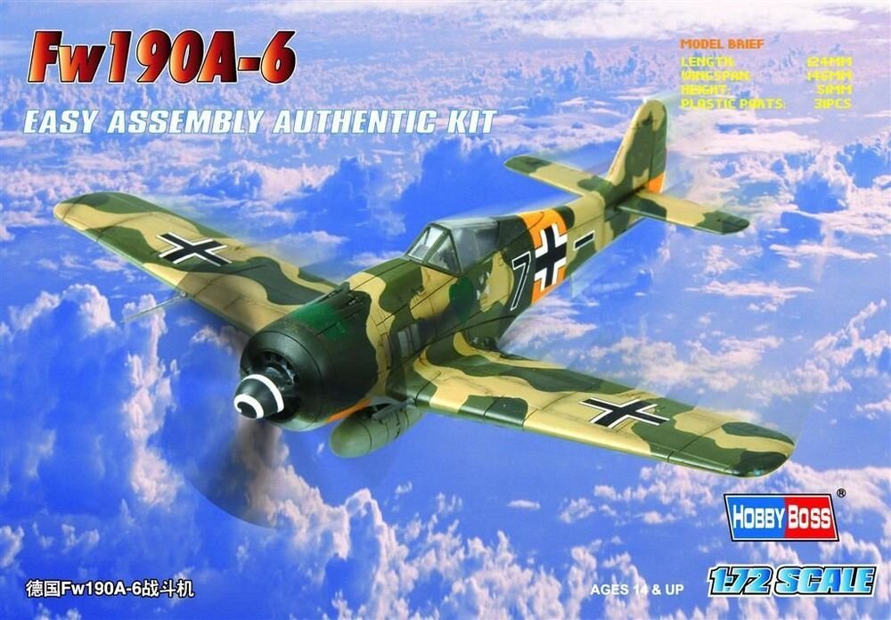 GERM. FW190A-6 FIGHT.1:72