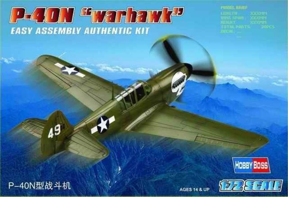 R-40N KITTY HAWK 1:72