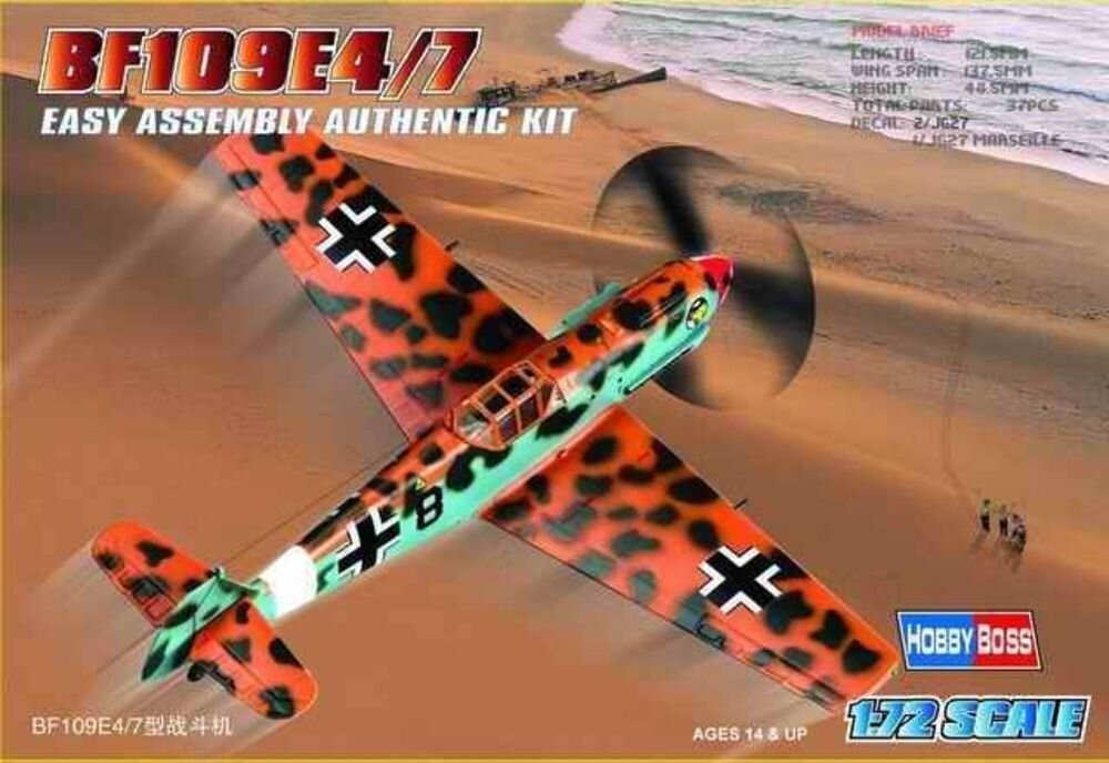 BF109E-4/7 1:72