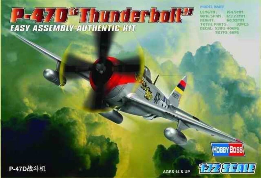 P-47D THUNDERBOLT 1:72