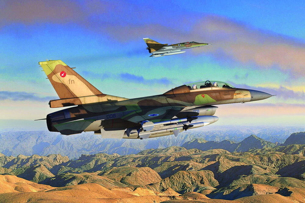 F-16B FIGHT. FALCON 1:72